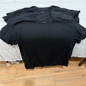 10 pack Black Short Sleeve Tee for Men